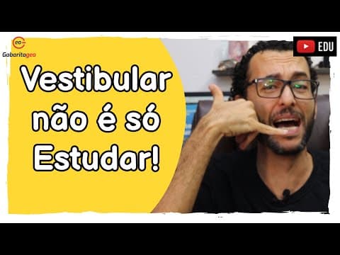 Thumbnail da aula: Assista antes de escolher o curso e a faculdade! Vestibulares |