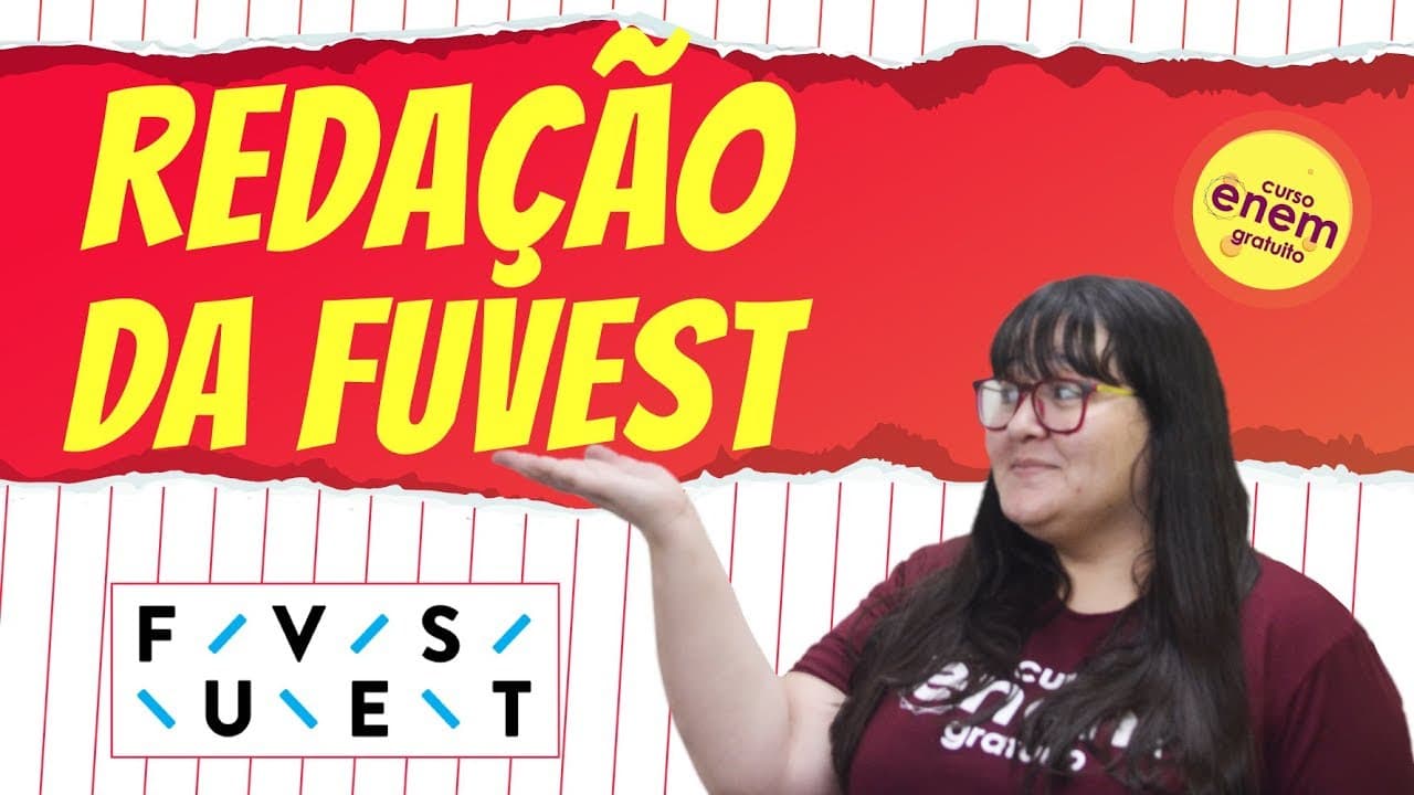 Thumbnail: DICAS PARA REDAÇÃO DA FUVEST