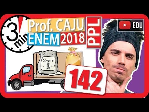 Thumbnail da aula: 🏃ENEM 2018 PPL 👉 RAPIDINHA Questão 142 - Fração
