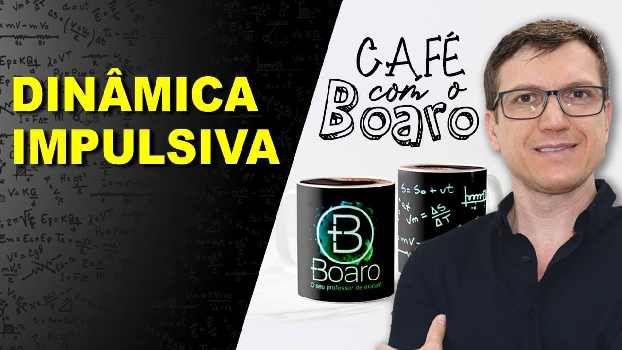 Thumbnail: DINÂMICA IMPULSIVA - DINÂMICA - EXERCÍCIOS para REVISÃO de FÍSICA – EXC110