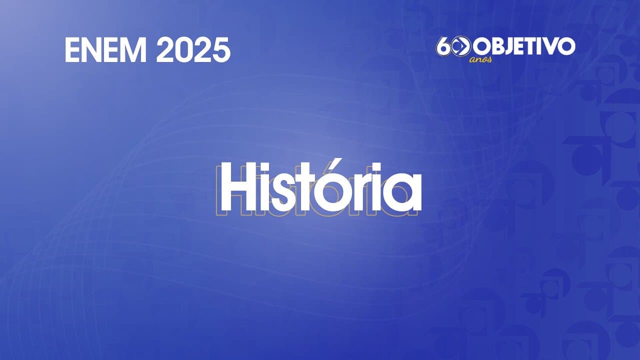 Thumbnail: Resolução Comentada - ENEM 2025 - 1º Dia - História
