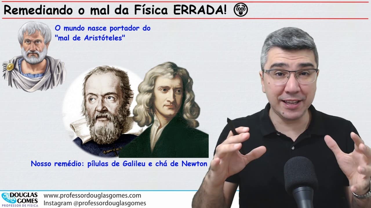 Thumbnail: Remediando o mal da Física errada 🤔🧐 | Física do cotidiano