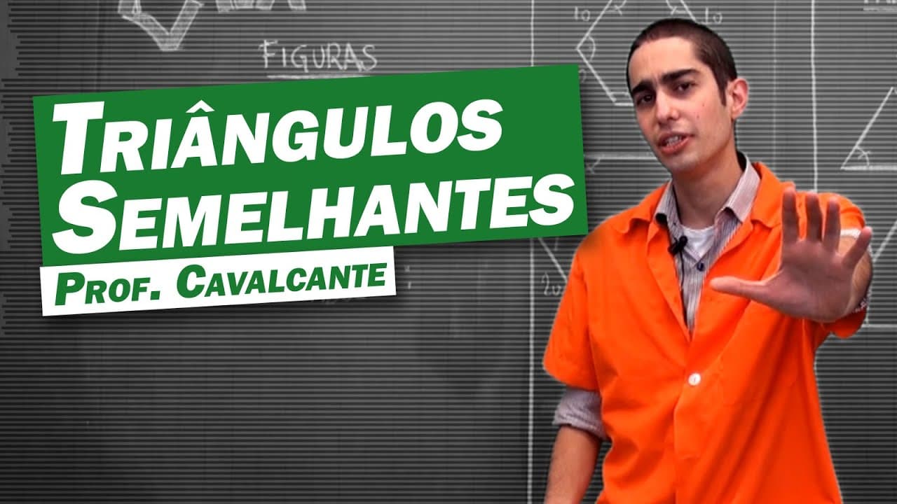 Thumbnail: Matemática - Triângulos Semelhantes