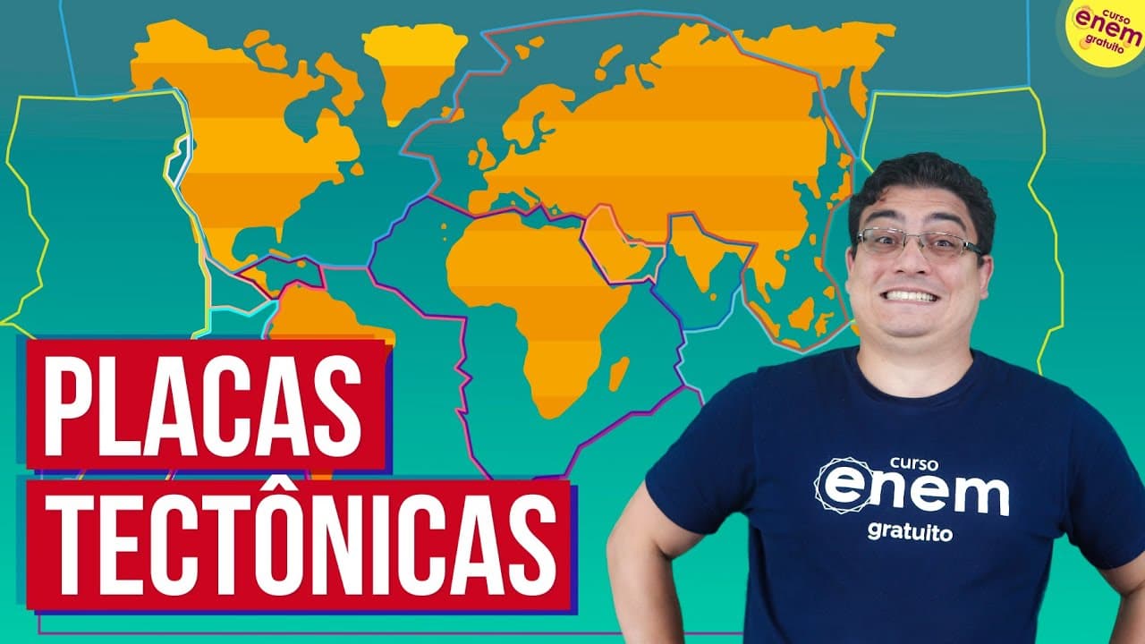 Thumbnail: TEORIA DAS PLACAS TECTÔNICAS | Resumo de Geografia para o Enem