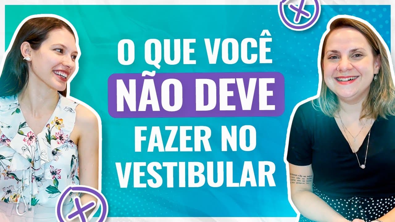 Thumbnail: ⚡O que nós faríamos diferente na época do vestibular | Método Questiona + @drathaisalbuquerque
