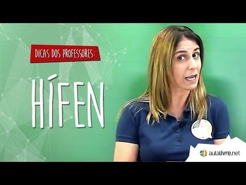 Thumbnail da aula: #Dica dos professores - Português - Aplicação do hífen