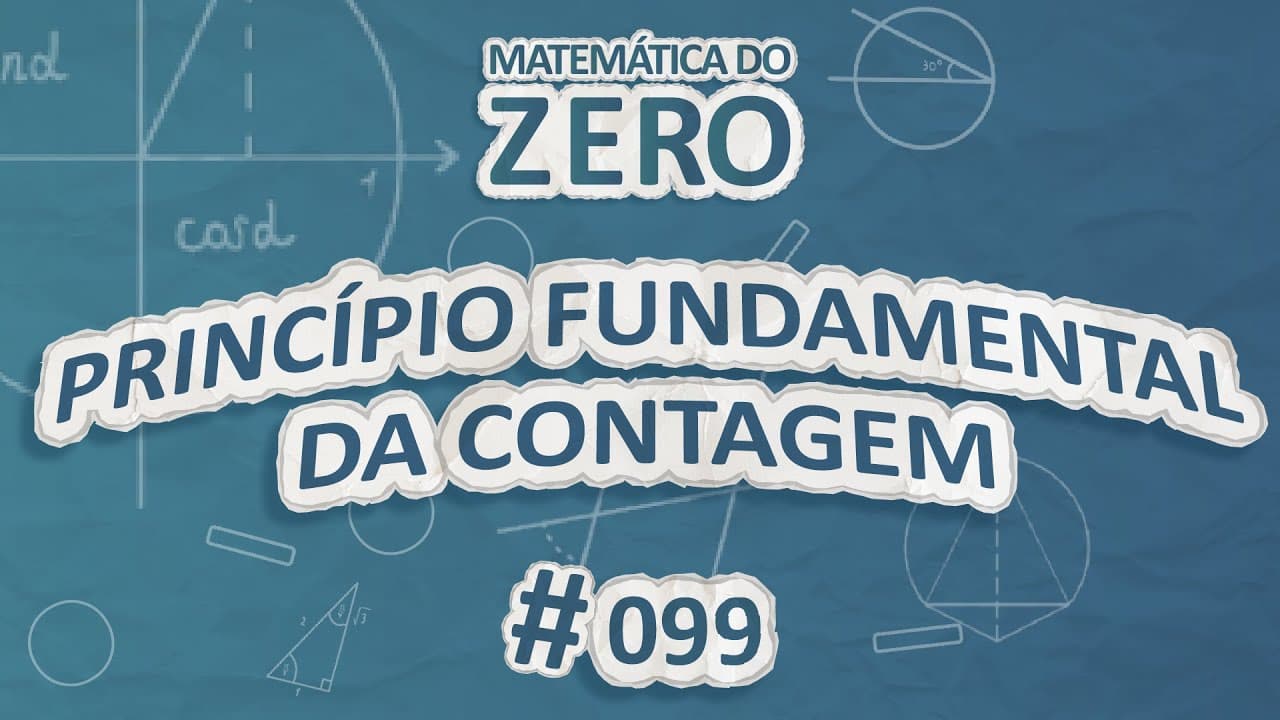 Thumbnail: Matemática do Zero | Princípio fundamental da contagem - Brasil Escola