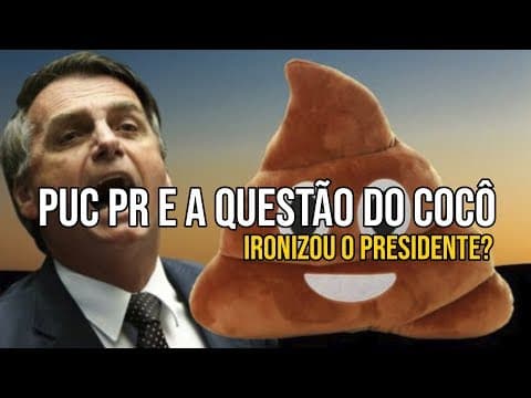 Thumbnail da aula: A questão de Geografia da PUC-PR que ironizou o Bolsonaro.