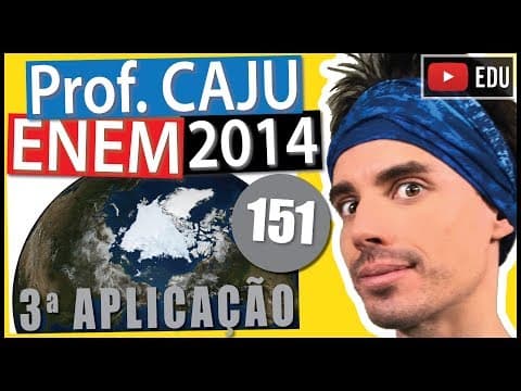 Thumbnail da aula: [ENEM 2014 3Ap] 151 📓 SISTEMA MÉTRICO DECIMAL O gelo marinho no Ártico está em sua segunda menor