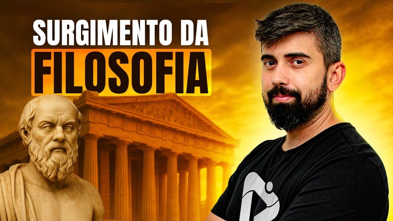 Thumbnail: RESUMÃO: Surgimento da Filosofia | Proenem