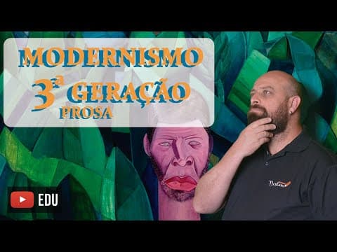 Thumbnail da aula: Modernismo 3ª Geração (Prosa) [Prof. Noslen]