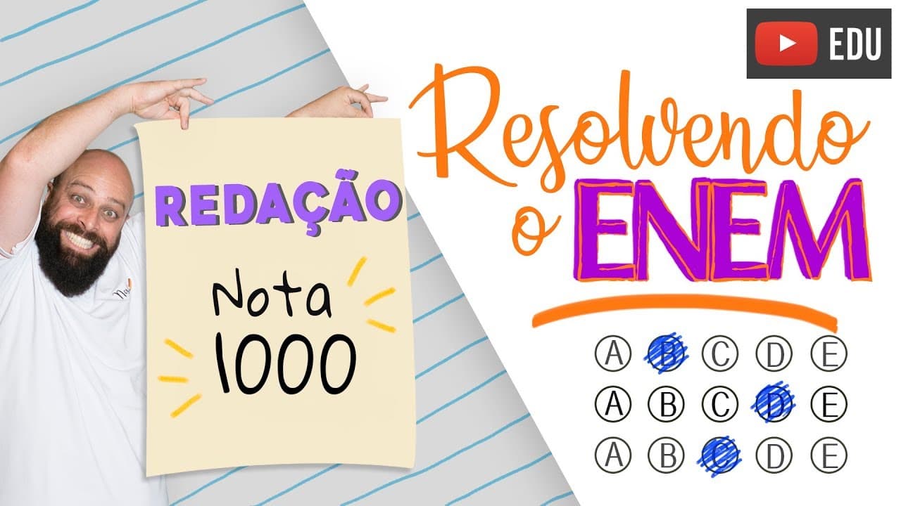 Thumbnail: Respondendo o ENEM - Redação ENEM. [Prof. Noslen]