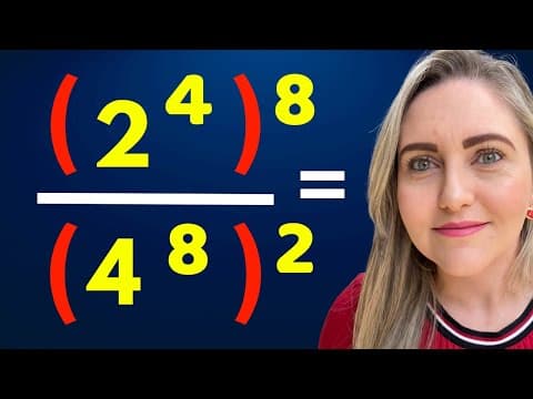 Thumbnail da aula: VOCÊ NÃO VAI ACREDITAR NA RESPOSTA !! Matemática básica todo dia.📚🚀