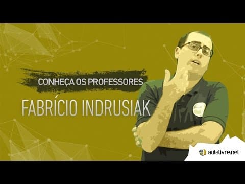 Thumbnail da aula: Conheça os Professores #21 - Fabrício Indrusiak -  História do Brasil - Revolução de 1930