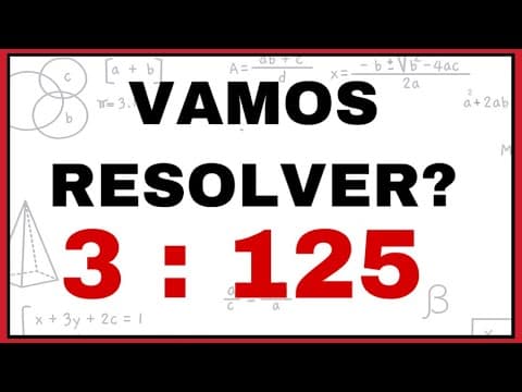 Thumbnail da aula: VAMOS RESOLVER ESSA DIVISÃO??