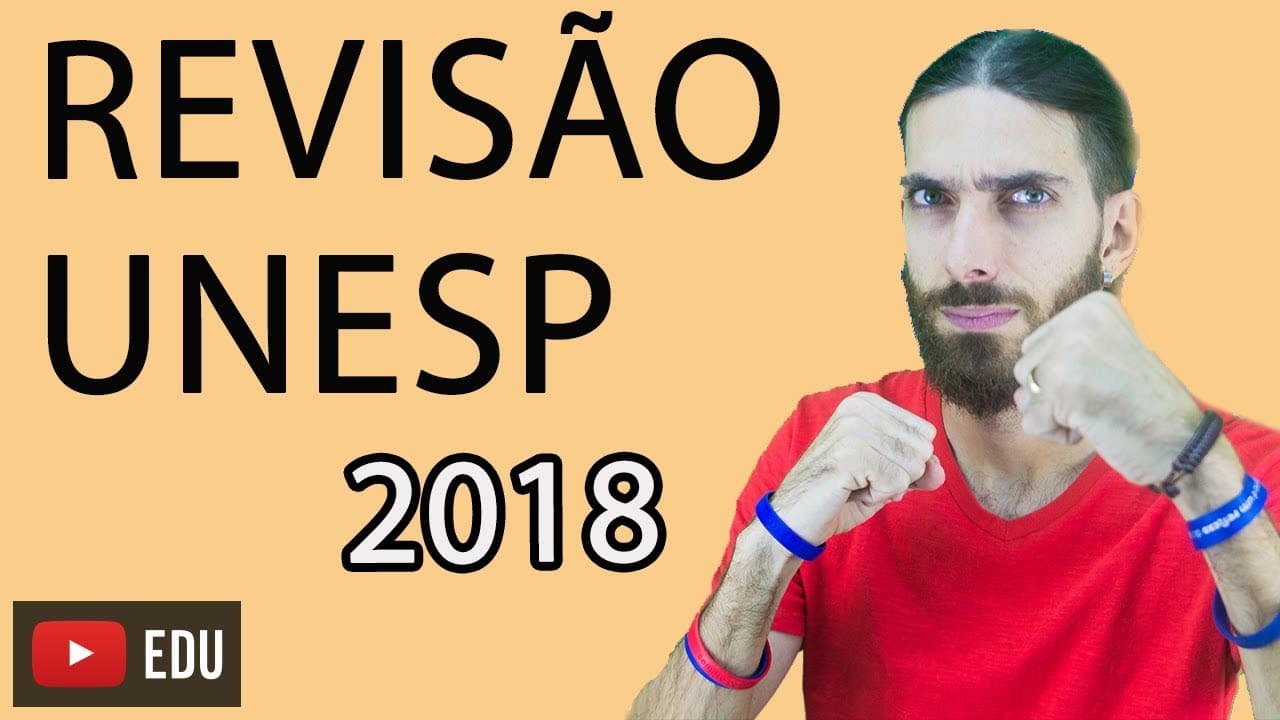 Thumbnail: UNESP 2018 - MATEMÁTICA - REVISÃO!
