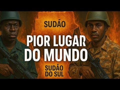 Thumbnail da aula: O INFERNO na TERRA - Sudão e Sudão do Sul