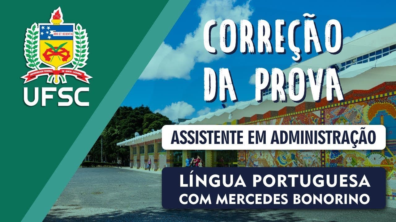 Thumbnail: Concurso UFSC - Correção de Redação (Assistente)