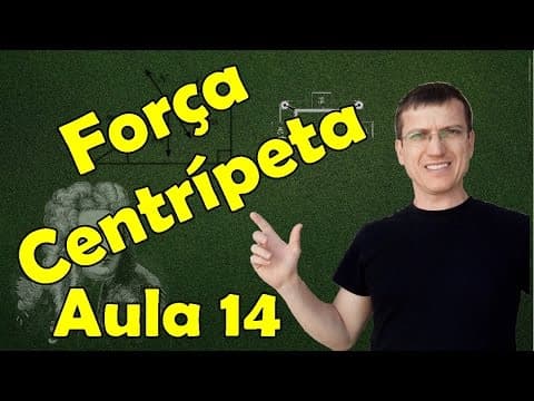 Thumbnail da aula: FORÇA CENTRÍPETA - DINÂMICA - AULA 14 - Prof. Marcelo Boaro
