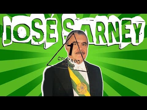 Thumbnail da aula: GOVERNO DE JOSÉ SARNEY: A NOVA REPÚBLICA  E A HIPERINFLAÇÃO
