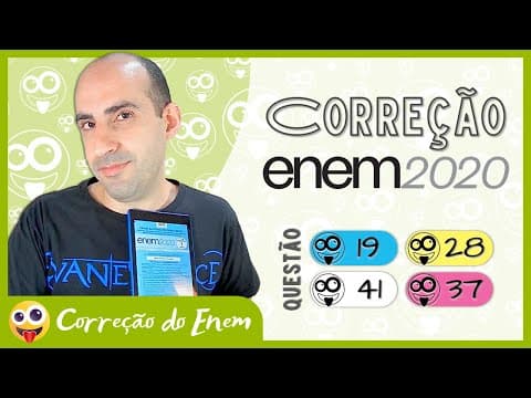 Thumbnail da aula: [CORREÇÃO DO ENEM] Questão 19 - Enem 2020 impresso - Prova azul ▷ Senhor Juiz: habeas corpus