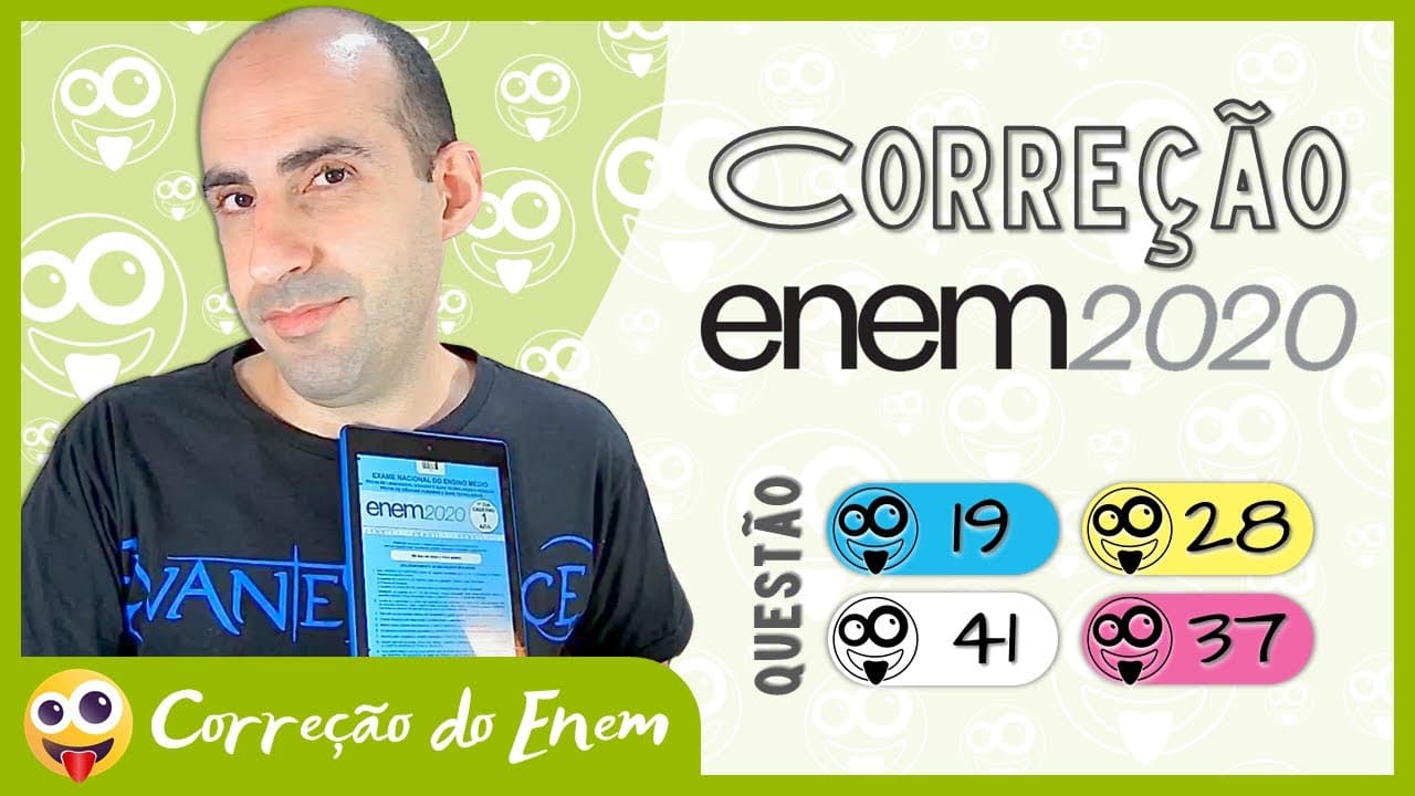 Thumbnail: [CORREÇÃO DO ENEM] Questão 19 - Enem 2020 impresso - Prova azul ▷ Senhor Juiz: habeas corpus