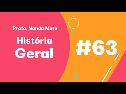 Thumbnail da aula: ENEM 2019 - A centralização econômica, o protecionismo e a expansão ultramarina engrandeceram...