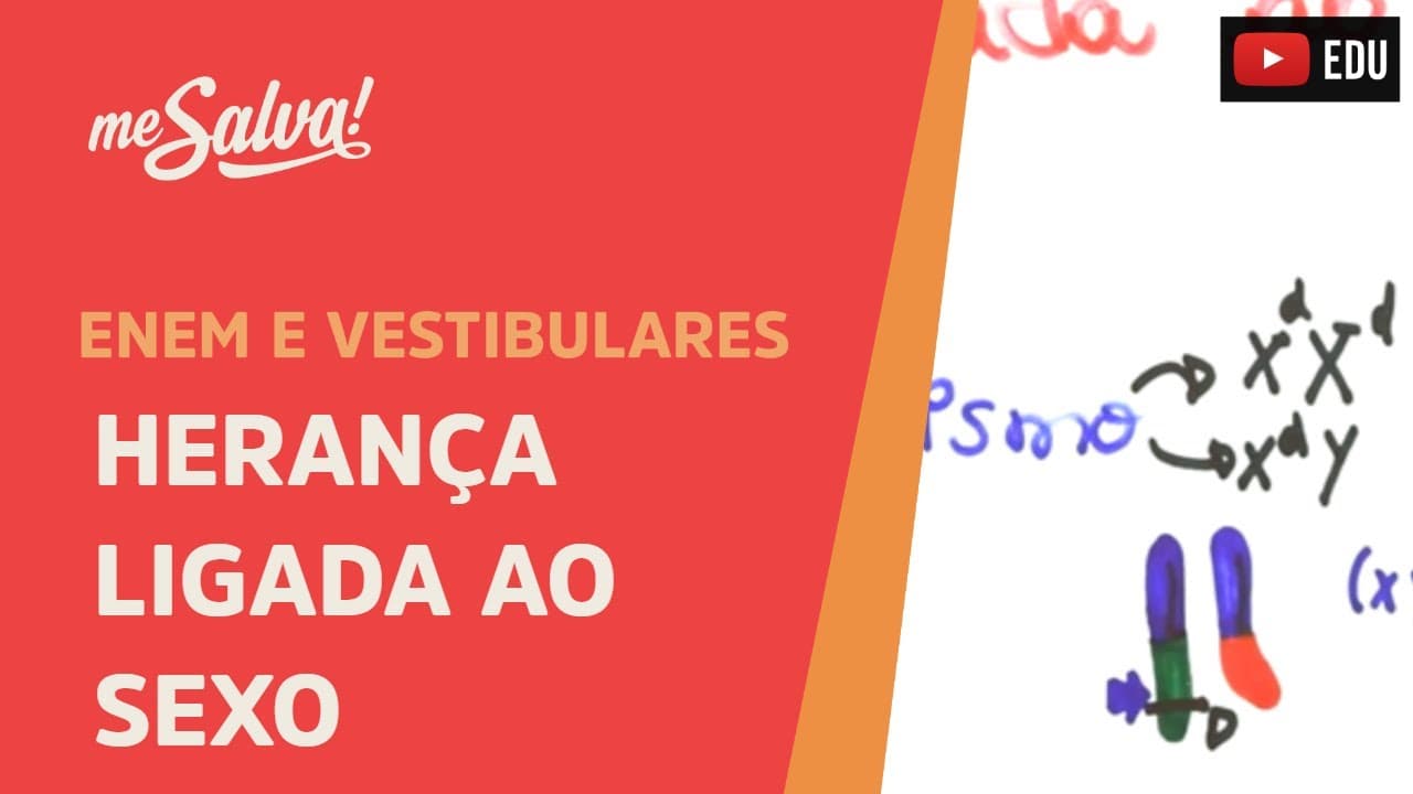 Thumbnail: Me Salva! GEN21 - Genética -  Herança ligada ao sexo