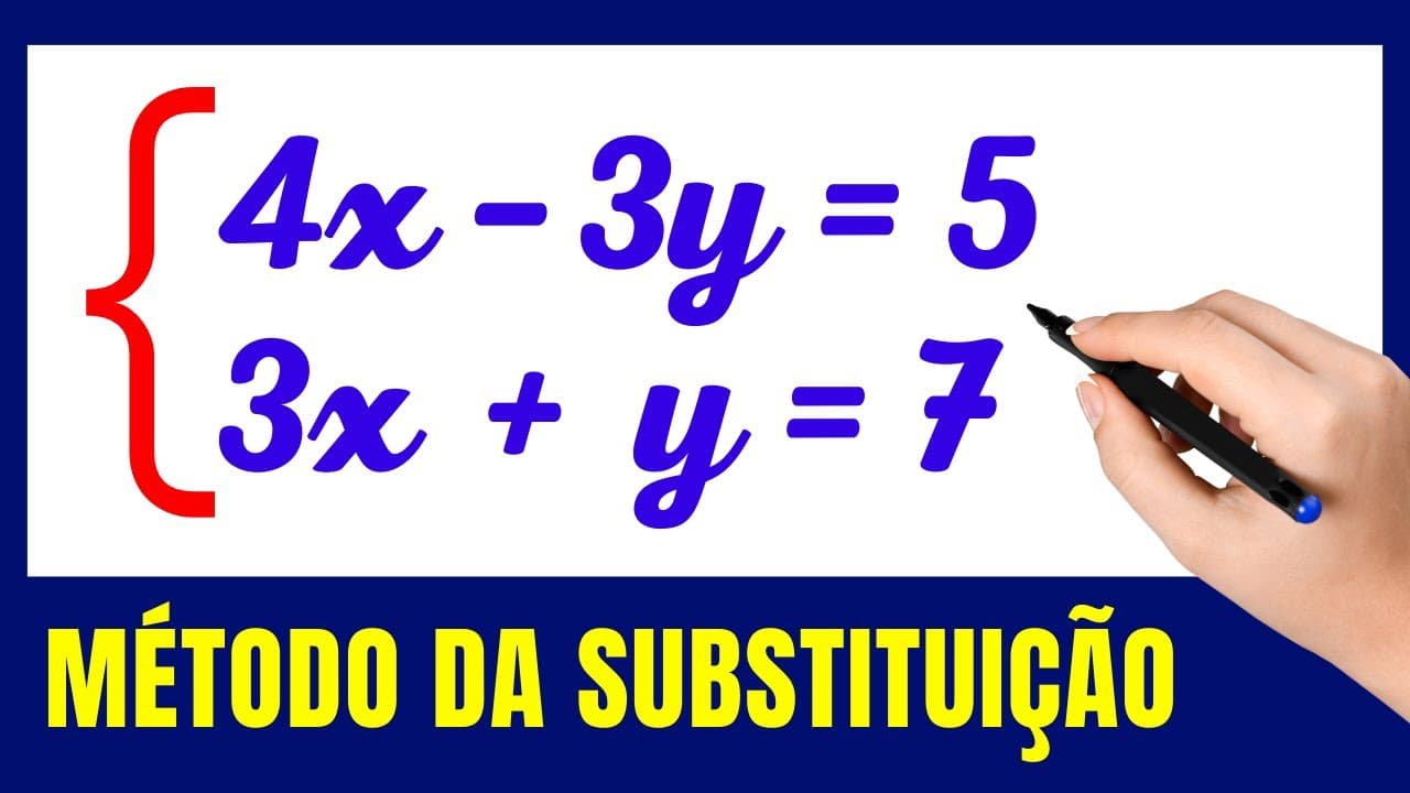 Thumbnail: 🤯AULA GRÁTIS SISTEMA DE EQUAÇÕES!!!  Matemática básica todo dia.📚🚀