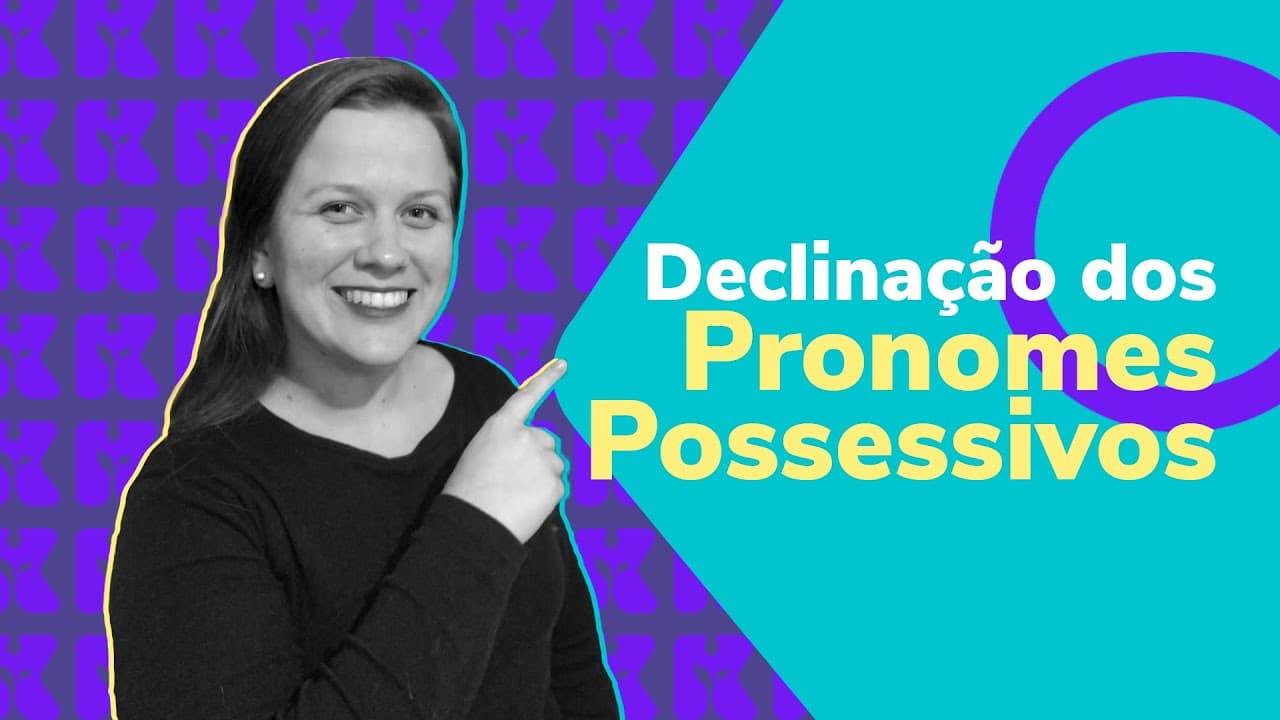 Thumbnail: Declinação de pronomes possessivos | Alemão | Aula #55