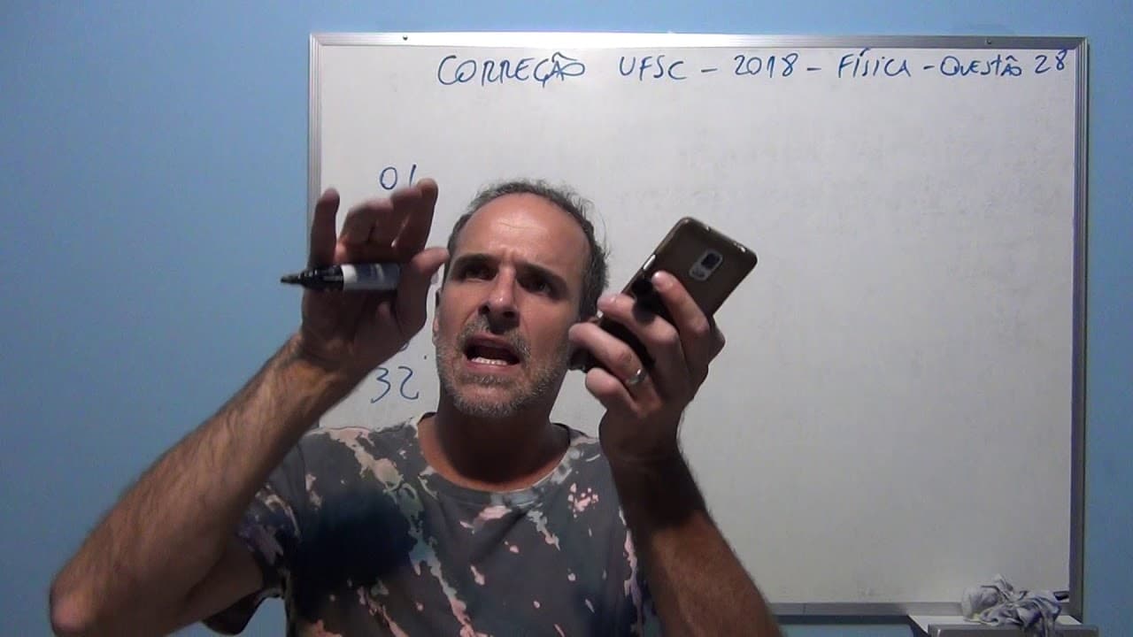Thumbnail: Correção UFSC 2018 Física Questão 28