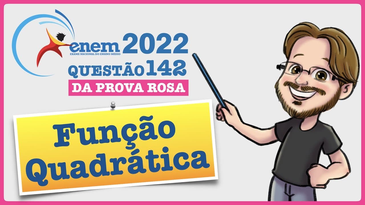 Thumbnail: ENEM 2022 || Função Quadrática || Ao analisar os dados de uma epidemia em uma cidade, peritos