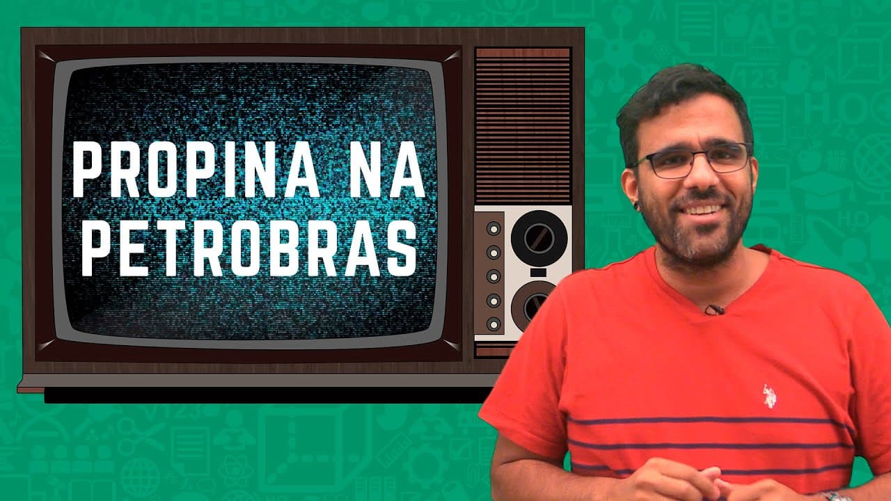 Thumbnail: Contas no exterior e propinas na Petrobras - Uma Dose de Atualidades | Descomplica