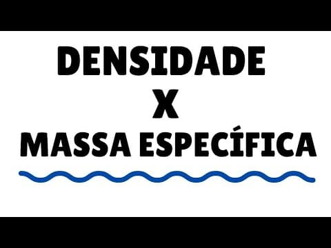 Thumbnail da aula: Hidrostática - Parte 2 | Densidade e massa específica