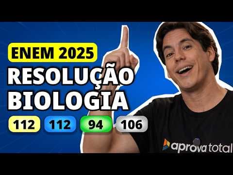 Thumbnail da aula: ENEM 2025 BIOLOGIA – Questão 112 | Golden Rice, ou arroz dourado, é uma variedade de arroz