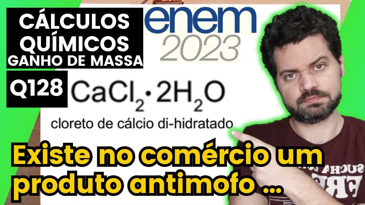 Thumbnail: ✏️ENEM 2023 | Existe no comércio um produto antimofo constituído por uma embalagem com tampa