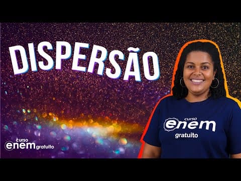 Thumbnail da aula: DISPERSÃO: soluções, coloides e suspensão | RESUMO DE QUÍMICA ENEM