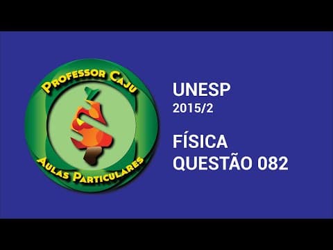 Thumbnail da aula: UNESP 2015/2 | FÍSICA | QUESTÃO 082