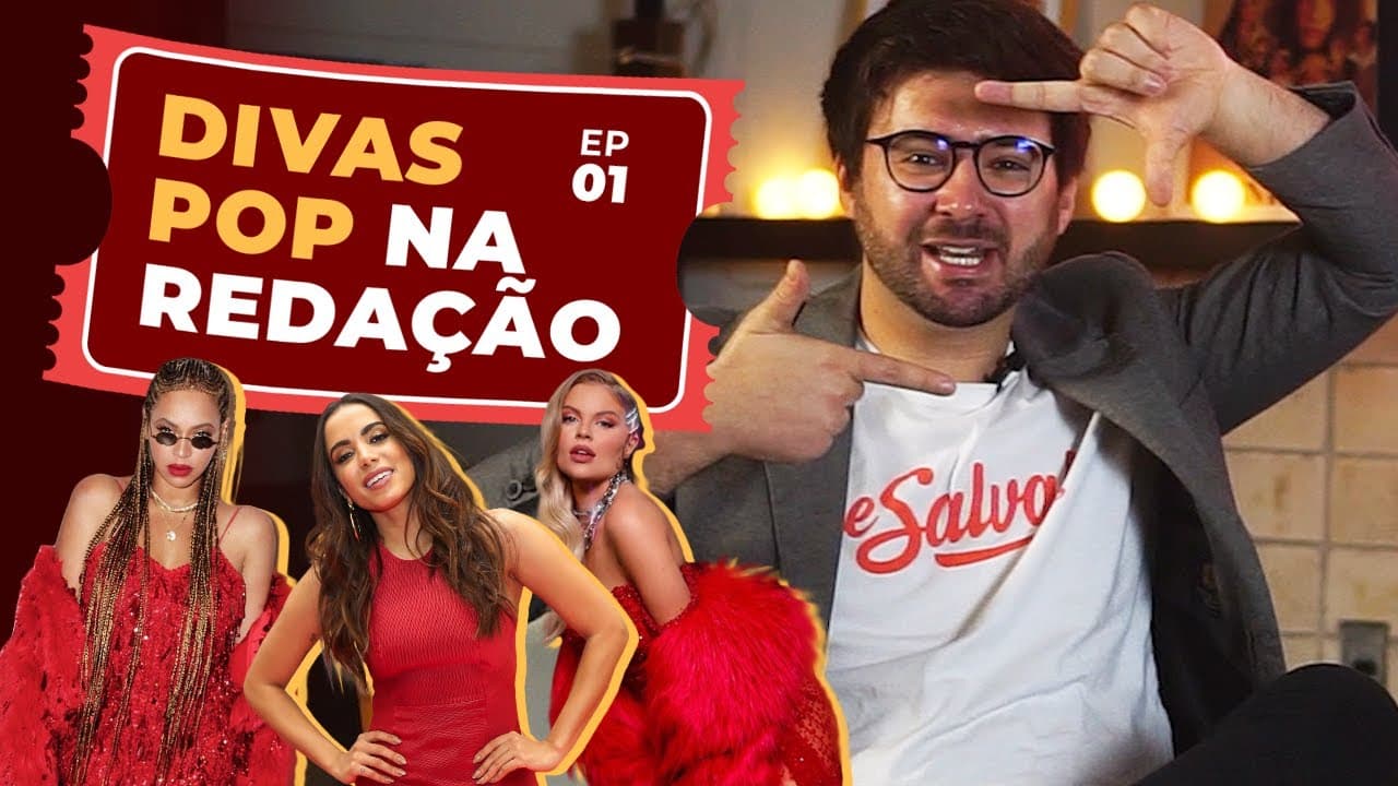 Thumbnail: Beyoncé, Anitta e Luisa Sonza na REDAÇÃO? | Luz, Câmera, Redação | Me Salva!