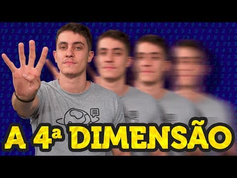 Thumbnail da aula: Como ver em 4 dimensões | Operações de Potenciação #shorts