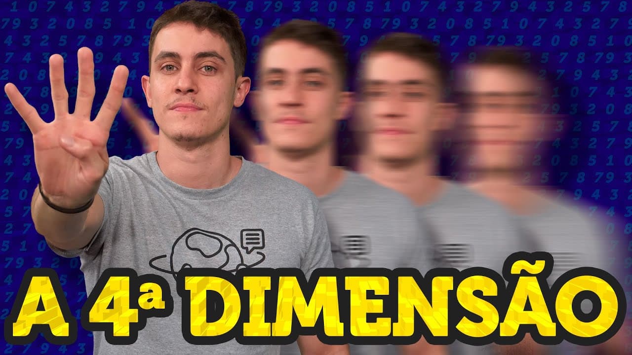 Thumbnail: Como ver em 4 dimensões | Operações de Potenciação #shorts