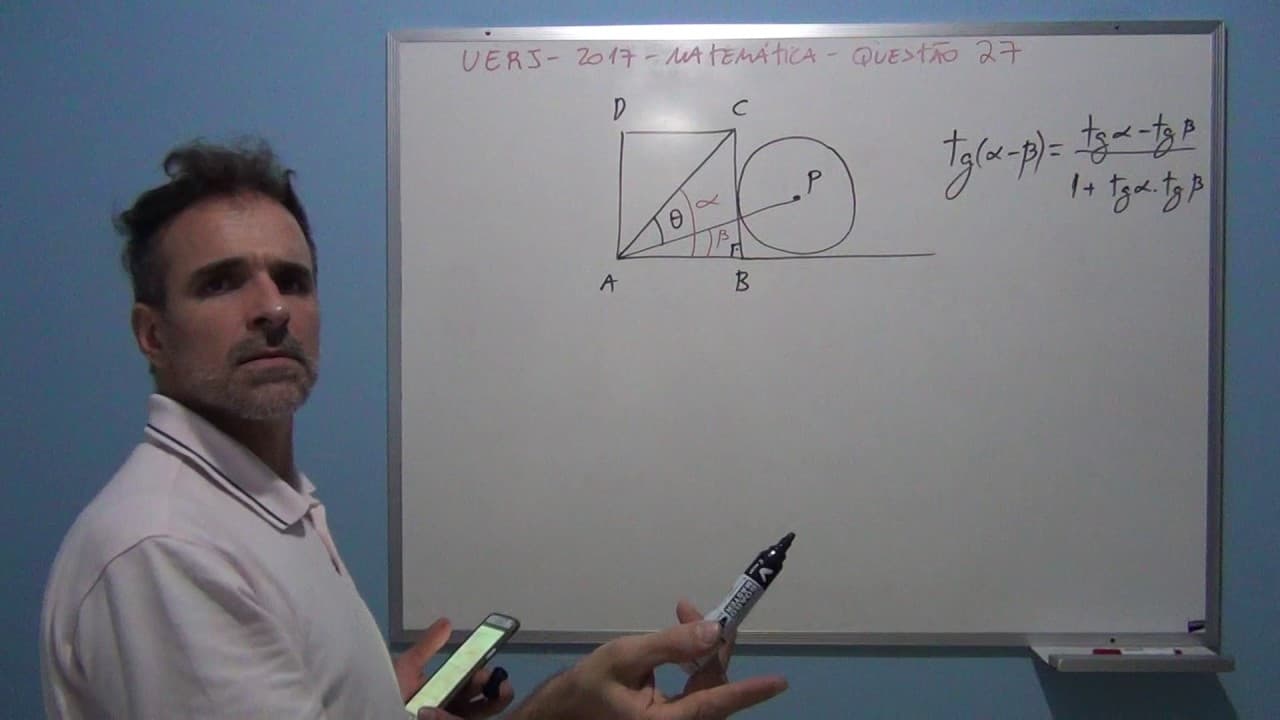 Thumbnail: UERJ 2017 MATEMÁTICA Questão 27