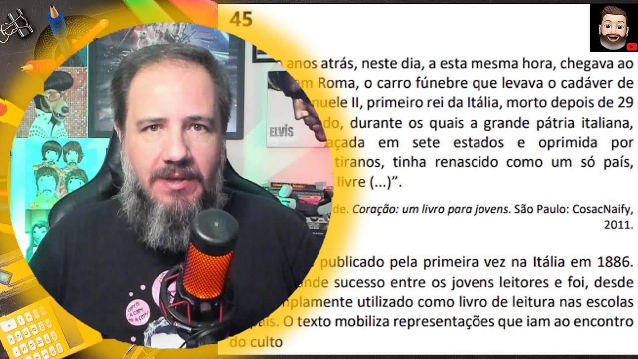 Thumbnail: FUVEST - Unificação nacional italiana e seus cultos...