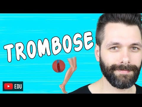 Thumbnail da aula: TROMBOSE - O que é, tipos, causas e sintomas | Biologia com Samuel Cunha