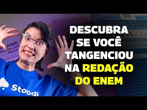 Thumbnail da aula: TANGENCIEI O TEMA DO ENEM? E agora?