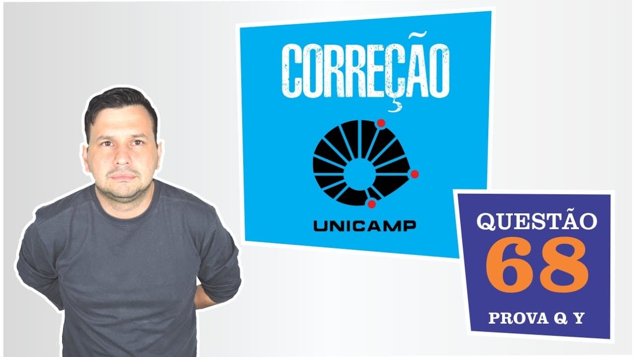 Thumbnail: UNICAMP - PIMEIRA FASE: COMENTÁRIOS CORREÇÕES QUESTÃO 68 (MANGUES/ZONA COSTEIRA/ECÓTONO)
