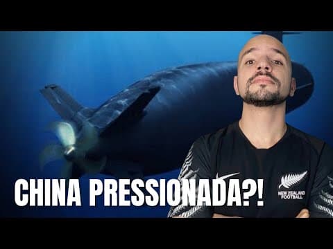 Thumbnail da aula: O que é Aukus? Aliança militar contra a China! França insatisfeita! | Ricardo Marcílio