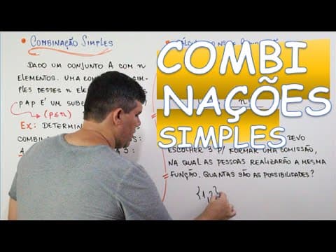 Thumbnail da aula: COMBINAÇÃO SIMPLES