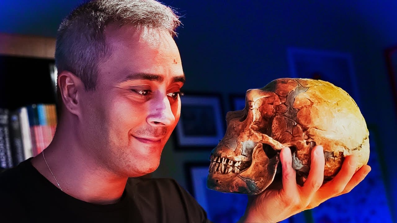 Thumbnail: Por que somos os ÚNICOS HUMANOS que sobreviveram?
