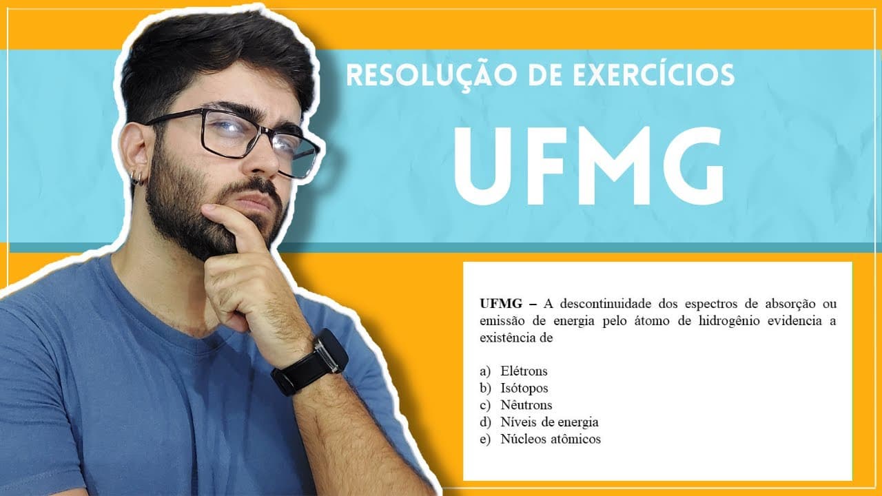 Thumbnail: EXERCÍCIO DE QUÍMICA DA UFMG: ESSE EXERCÍCIO É MUITO BOM!